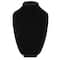 6 Pack: 12" Black Velvet 3D Necklace Stand by Bead Landing™